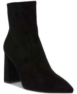 Wild Pair - Iloise Pointed-Toe Block-Heel Dress Booties