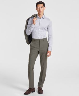 Hugo Boss - Men's Modern-Fit Solid Suit Separate Pants