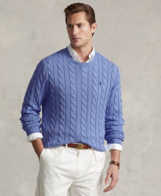 Polo Ralph Lauren - Men's Cable-Knit Cotton Sweater