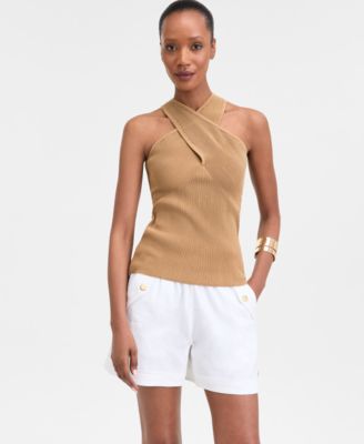 I.N.C. International Concepts - Women's Ottoman Halter Top