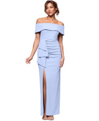 XSCAPE - Off-The-Shoulder Gown