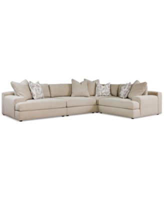 Furniture - Klarke 4-Pc. L Sectional With Deep Seating