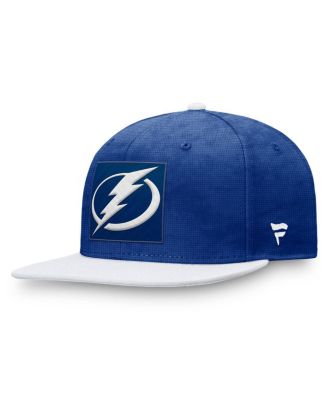 Fanatics - Men's Blue/White Tampa Bay Lightning Authentic Pro Rink Snapback Hat