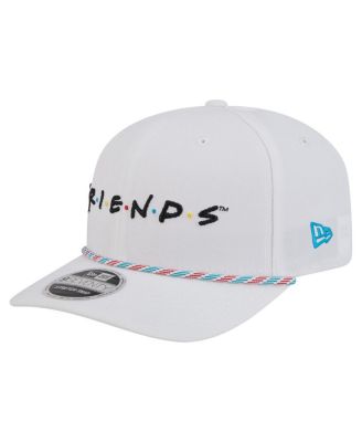 New Era - Men's White Friends Rope 9SEVENTY Stretch-Snap Adjustable Hat