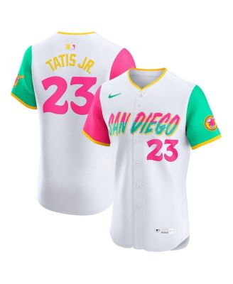 Nike - Men's Fernando Tatis Jr. White San Diego Padres City Connect Elite Jersey