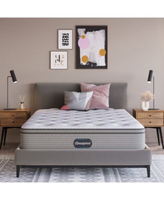 Beautyrest - Pampered Nights 13.75" Plush Pillow-Top Mattress - Twin XL