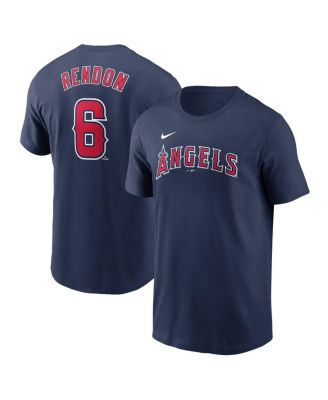 Nike - Men's Anthony Rendon Navy Los Angeles Angels Fuse Name Number T-Shirt