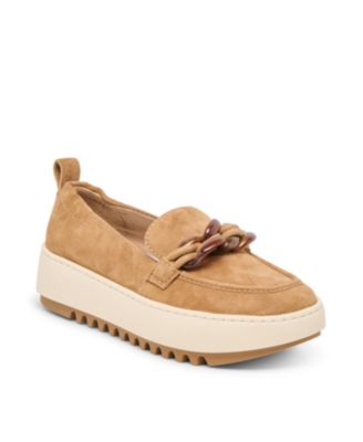 Dolce Vita - Women's Ammy Chain Leather Platform Loafers