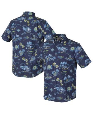 Reyn Spooner - Men's Dark Blue Tampa Bay Rays Kekai Button-Down Shirt