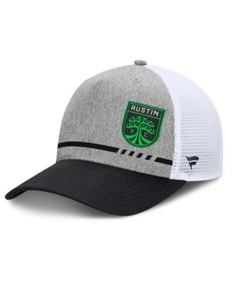 Fanatics - Men's Heather Gray Austin FC Low Block Trucker Adjustable Hat