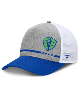 Fanatics - Men's Heather Gray Seattle Sounders FC Low Block Trucker Adjustable Hat