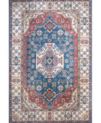 Bashian - One of a Kind Pak Kazak 640499 6'6''x9'8'' Area Rug
