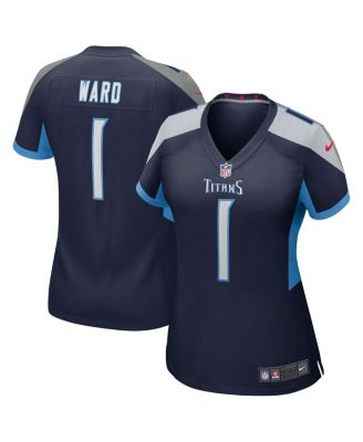 Nike - Women's Cameron Ward Navy Tennessee Titans 2025 NFL Draft First Round Pick Alternate Game Jersey