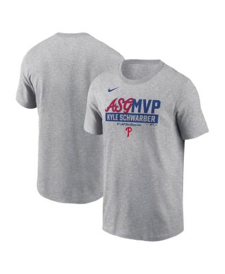 Nike - Men's Kyle Schwarber Heather Gray Philadelphia Phillies 2025 MLB All-Star Game MVP T-Shirt