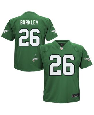 Nike - Preschool Saquon Barkley Kelly Green Philadelphia Eagles Alternate Player Game Jersey