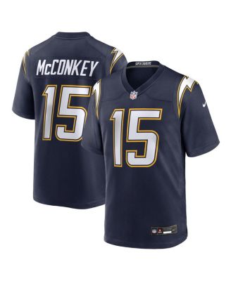 Nike - Men's Ladd McConkey Navy Los Angeles Chargers Alternate Super Chargers Game Player Jersey
