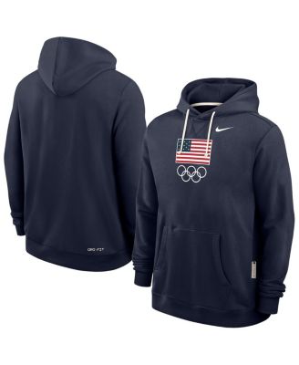 Nike - Men's Navy Team USA Standard Issue Dri-FIT Hoodie