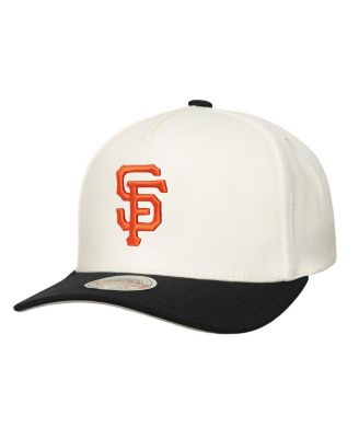 Mitchell & Ness - Men's&nbsp;Cream San Francisco Giants Stretch-Snapback Hat