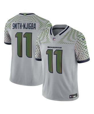Nike - Men's Jaxon Smith-Njigba Wolf Gray Seattle Seahawks 2025 Rivalries Collection Limited Jersey