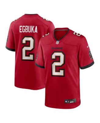 Nike - Men's Emeka Egbuka Red Tampa Bay Buccaneers Team Game Jersey