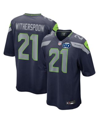 Nike - Men's Devon Witherspoon College Navy Seattle Seahawks Team 50th Season Game Jersey