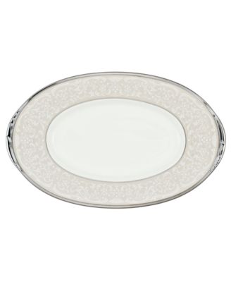 Noritake - "Silver Palace" Butter/Relish Dish