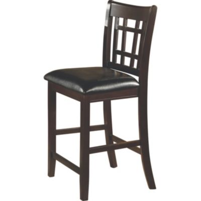 Coaster Home Furnishings - Fieldston Transitional Counter Height Chair (Set of 2), Espresso