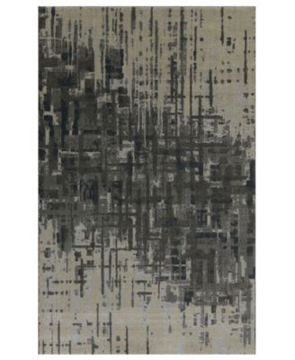 Dalyn - Mosaic Reece Pewter 5'3" x 7'7" Area Rug