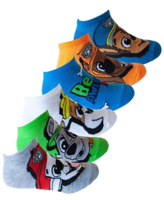 Paw Patrol - Toddler Boys 6-Pk. No-Show Socks