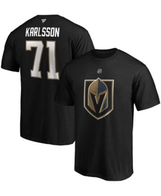 Fanatics - Men's Vegas Golden Knights Authentic Stack Player Name & Number T-Shirt - William Karlsson