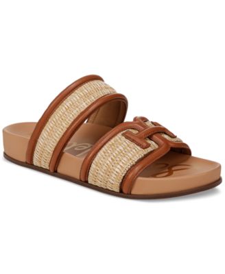 Sam Edelman - Rowan Bit-Detail Double Strap Slide Sandals