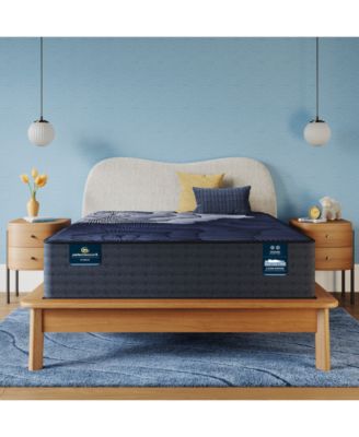 Serta - Perfect Sleeper X Prescott 14" Smooth Hybrid Medium Firm Mattress Set - Queen Split