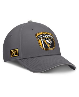 Fanatics - Men's Gray Pittsburgh Penguins Home Ice Flex Hat