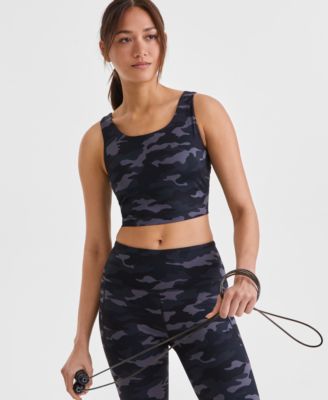 ID Ideology - Women's Camo Compression Cropped Tank Top