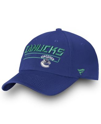 Fanatics - Men's  Blue Vancouver Canucks Team Authentic Pro Rinkside Fundamental Adjustable Hat