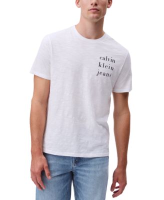 Calvin Klein - Men's Classic Short Sleeve Crewneck Logo T-Shirt