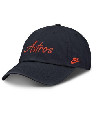Nike - Women's Navy Houston Astros Cooperstown Club Script Adjustable Hat