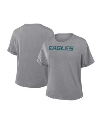 Fanatics - Women's Heather Gray Philadelphia Eagles Tri-Blend T-shirt