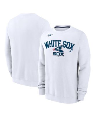 Nike - Men's White Chicago White Sox Cooperstown Collection Fleece Pullover Sweatshirt