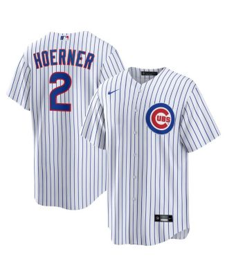 Nike - Men's Nico Hoerner White Chicago Cubs Replica Player Jersey