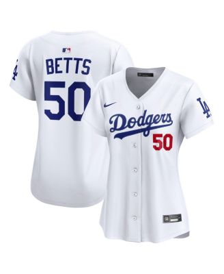 Nike - Women's Mookie Betts White Los Angeles Dodgers Home Limited Player Jersey