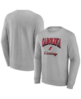 Fanatics - Men's Gray Carolina Hurricanes Light the Candle Fleece Pullover Sweatshirt
