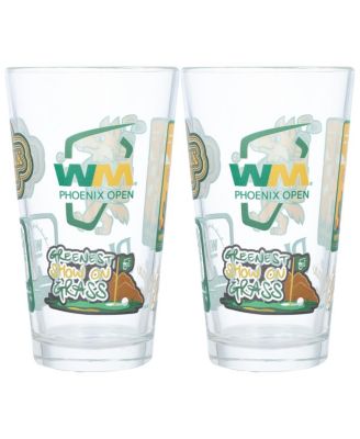 Atlantic Group Distribution - Group Distribution 2025 WM Phoenix Open Scatter Print Pint Glasses 2-Pack Set