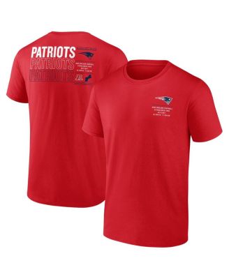 Fanatics - Men's Red New England Patriots Repeat Stats T-Shirt