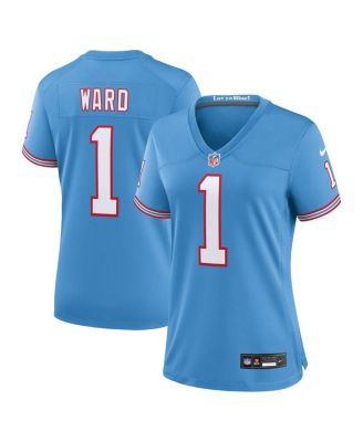 Nike - Women's Cam Ward Light Blue Tennessee Titans 2025 NFL Draft 2nd Alternate Game Jersey