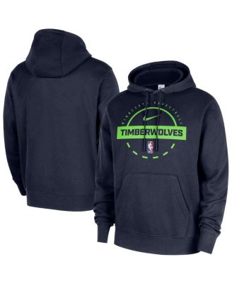 Nike - Navy Minnesota Timberwolves 2025/26 Authentic Practice Club Pullover Hoodie