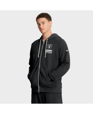 Nike - Black Las Vegas Raiders Sideline Standard Issue Utility Player Dri-FIT Full-Zip Hoodie
