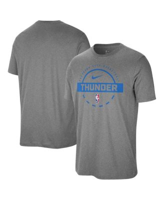Nike - Men's Charcoal Oklahoma City Thunder Authentic Practice T-Shirt