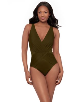 Miraclesuit - Women's Illusionist Ibiza Tummy Control One Piece Swimsuit