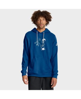 Nike - Men's Royal Indianapolis Colts Sideline Standard Issue Alt 2 Dri-FIT Hoodie